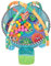 Tapis d'éveil 3 en 1 avec motif tortue - Tapis d'éveil - Tapis d'éveil - Tapis d'éveil,3 en 1 Activités Bébés Gym Tapis De Jeu & Ball Fosse avec maille Cotés