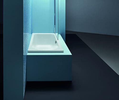 BetteOcean Badewanne 150x70 cm, 8858, Überlauf hinten, weiss, 8858-000Plus, Farbe: Weiß glänzend
