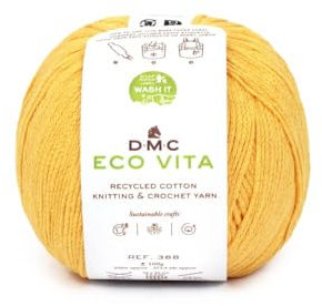 DMC - Eco Vita Strick- & Häkelgarn aus Recycelter Baumwolle