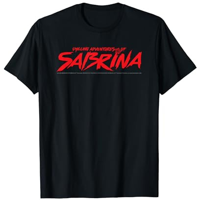 The Chilling Adventures Of Sabrina Red Logo T-Shirt