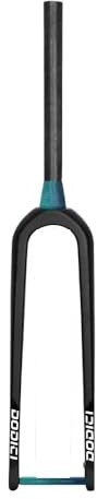 Gerrit Federgabel Carbon-Faser-Rennrad-Vorderradgabel Gravel-Vorderradgabel Straight Ridge, Mountainbike-Fasswelle, Schnellspanner, 700 °C * 55 °C Fahrradgabeln (Color : Tapered Axle)