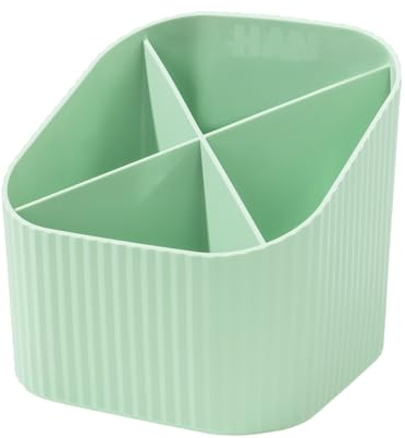 HAN Schreibtischköcher Re-X-LOOP - say yes to 100% recycled, modernes, junges Design für alle Schreibtischutensilien, pastellgrün, 17238-805