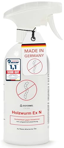 BIODELTA Holzwürmer-Ex 500 ml - Holzwurm bekämpfen, innen und außen
