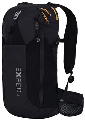 Exped Skyline Wanderrucksack, 12 Liter, Schwarz, Einheitsgröße, 12 l, Einheitsgröße