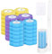 saerryor Toilet Brush Replacement Heads with Holder Set | 36 Pcs Disposable Toilet Replacement| Hygienic, Quick-Release Design | Toilet Cleaning System for Bathroom Essentials(3 Scents)