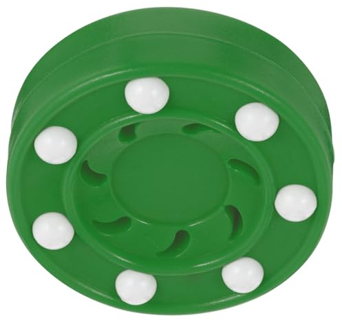 BESTonZON Rollschuhlaufen Üben Pucks Für Rollhockeyspiele Hockey-puckrollen Drinnen Rollpuck Sport Rollhockey Offizielle Rollhockey-Pucks Inline-Hockey-Puck Pp Yellow