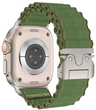 Correa para Apple Watch Ultra 2/3/1 49 mm 46 mm 45 mm 44 mm 42 mm 41 mm 44 mm 38 mm, Correas Deportivas De Nylon para Apple Watch Ultra（3/2/1 Serie 11 10 9 8 7 6 5 SE 4 3 2 1