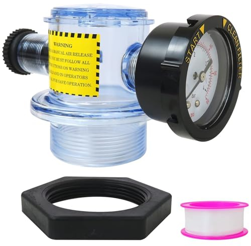 XSPANDER 273564Z Manuelles Luftentlastungsventil, ersetzt 273564Z, passend für Pentair Tri ton II, Trit on C, TR100C und TR140C Pool Spa Sandfilter, Luftentlastungsventil