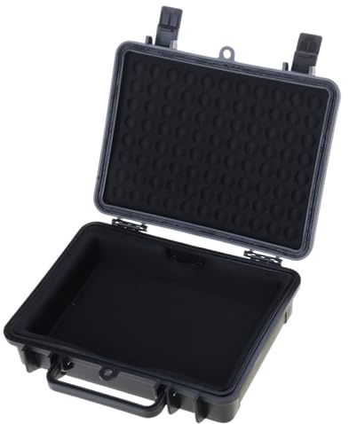 SkyPOOU 3.5inch External Hard Drives Case Water Resistant Shockproof With Access And Secure Locks External Hard Drive Carrying Case