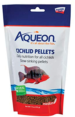 Aqueon Cichlidenfutter, mittlere Pellets, 20 ml