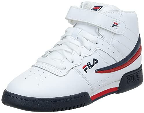 Fila Men's 1VF059LX Fashion Sneaker, White/Navy/Red, 7 UK