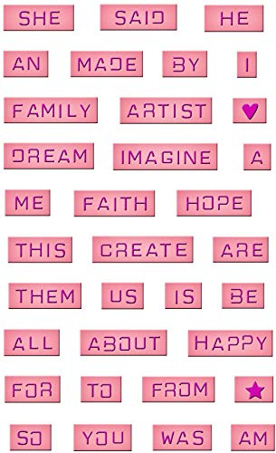 Spellbinders Xs Girlie Grunge Labels (D), Multicolour