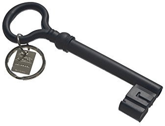 AREAWARE - Key Keychain black / Silikon Schlüsselanhänger schwarz