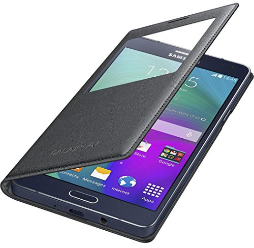 Samsung Custodia S View Galaxy A7, Nero