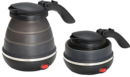 Quest Folding Kettle Camping Cooking Equipment, Black, One Size