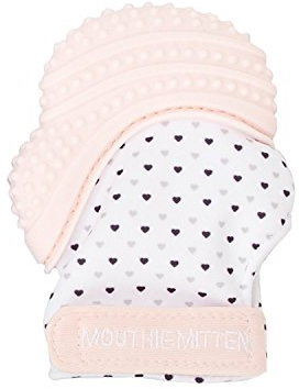 Mouthie Mitten - Fausthandschuh Fausthandschuh Kinderkrankheiten aus Silikon - unterschiedliche Farben - 0-12 Mois Recommandée pour les bébés de 3-8 mois …