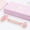 Gesichtsroller aus Rosenquarz PREMIUM Rosa Jade Anti-Aging Gesichtsmassage 100% iges Rosenquarz Behandlung von geschwollenen Augen & des Gesichts Detox Abnehmen Mit Geschenkbox