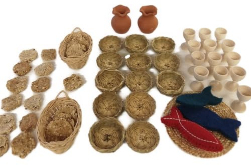 Das letzte Abendmahl - 13 Gedecke - für Erzählfigur und Egli-Figur - 53-teiliges Set
