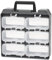 Iris Ohyama, Organizer, Box, Truhe, Mülleimer, Werkzeugkasten, DIY, Schraubenschließfach mit ergonomischen Griffen, 1er-Set, solide, BPA-frei, Garage, Büro, UC-6W, Schwarz