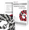 Paracord 550 Hunde-Leine Set selbst knüpfen, Bastelset, DIY Geschenk (Grau)