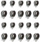 20Pcs Rubber Lined P Clips Stainless Steel Premium Quality Hose Pipe Clamp 10x 15mm and 15x 15mm for Hose Indoor Outdoor Cable