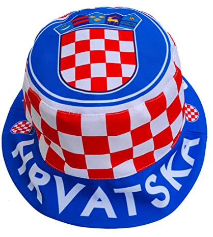 Generisch Kroatien/Croatia/Hrvatska Sonnenhut, Fischerhut, Anglerhut, Fan-Hut