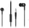 Motorola - Auriculares con cable con micrófono, auriculares 105 con cable, botón de control para llamadas/música, cómodos y ligeros de fácil agarre, sonido de graves claro, aislamiento de ruido, color