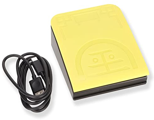 Annadue USB Single Foot Pedal, Wireless Bluetooth Foot Switch Pedal, Program Computer Keyboard Mouse HID, for Win for Linux