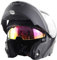 BCBKD Motorradhelme Modularer Klapphelm Leichter Integralhelm Mit Doppelvisier DOT/ECE-Zugelassen Für Erwachsene Männer Und Frauen D,4XL