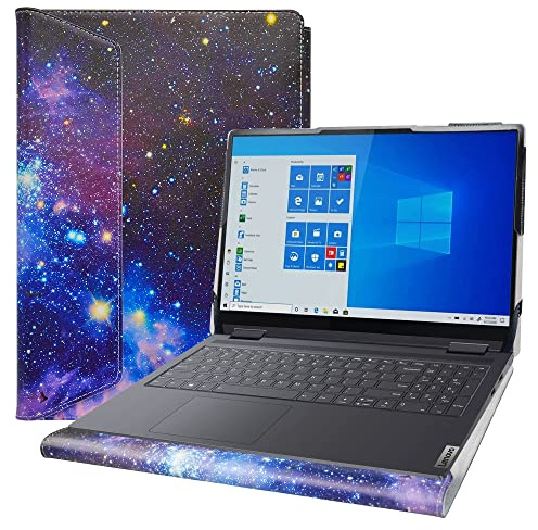Alapmk Schutz Abdeckung Hülle für 16 Lenovo Yoga 7i 16/HP EliteBook 860 G9/HP EliteBook 865 G9[Not fit Yoga 7i 14/15],Galaxy