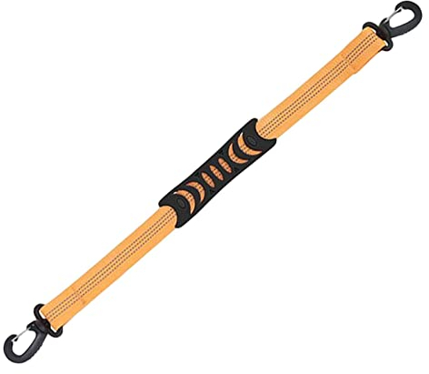 Amagogo Tragbare Skating Schuhe Träger Gurt Haken Schuhträger Gürtelschnalle Tragen Werkzeug Gürtel Professionelle Skischuh Gurt für Skifahren Zubehör, Orange