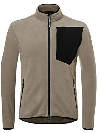 KÜBLER Workwear | Arbeitsfleecejacke | sandbraun/schwarz | Größe L