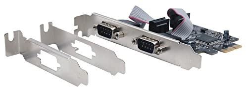 EX-46012 2S Seriell RS-232 PCIe Karte