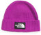 THE NORTH FACE Logo Box Cuffed Beanie Purple Cactus Flower Shallow Fit Unisex, Lila Kaktusblüte, Einheitsgr��e
