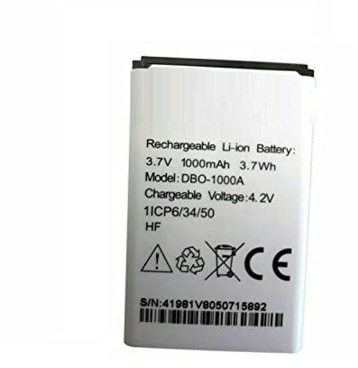Rechargeable Replacement Battery for DORO DBO-1000A Model 1372, 2404, 1370, 6060, 6040, 330, 332, 7439, 1360-1000mAh Capacity - Long-Lasting Phone Battery