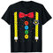 Clown Karneval Kostüm Clownskostüm Clowns Fasching Konfetti T-Shirt