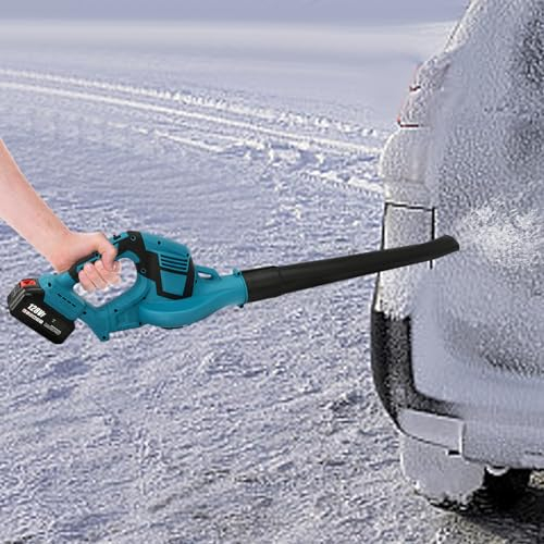 Handgerät Batteriebetriebener Laubbläser, Kabelloser Laubbläser, Elektrischer Laubbläser 21V Rotationsgeschwindigkeit 18800r/min