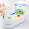 Pinselreiniger Bürstenspüler Brush Cleaner—Paint Brush Rinser, Automatische Pinselspüler mit Fließendem Wasserkreislauf für Acryl, Aquarell, Malerei auf Wasserbasis Pinsel RinserArt Tools
