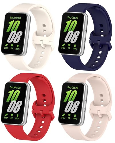 KUTEWEU Cinturino Compatibile con Samsung Galaxy Fit 3 [SM-R390] Watchband, Cinturini di Ricambio in Silicone Sport per Samsung Galaxy Fit 3 Smartwatch