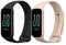kwmobile Pulsera compatible con Amazfit Band 7 correa - 2x Correas de silicona flexible - Tamaño ajustable