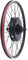ACROSSPART Hinterrad-Umbausatz 26 Zoll 48V Elektrofahrrad-Umbausatz E-Bike Umbausatz mit LCD Display 1500W 7-Gang Elektrofahrrad Hinterrad