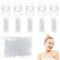 Nogeqi 300 Pcs Disposable Ear Covers for Shower, Hair Dye & Dryer Protection, Transparent Plastic, Waterproof
