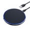 【Mise à jour】Tigratigro Chargeur Sans Fil 20W, Plaque de Charge Rapide Sans Fil Compact et Antidérapant, Station de Charge pour iPhone et Samsung (DH16 - Noir)