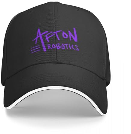 CIZIEOE Baseballcap Afton Robotik Luxus Anime schwarz