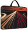 ESNAIUVCD Highway Light Print Protective 14 Inch Laptop Case,Laptop Sleeve with Handle Compatible,Carrying Computer Bag