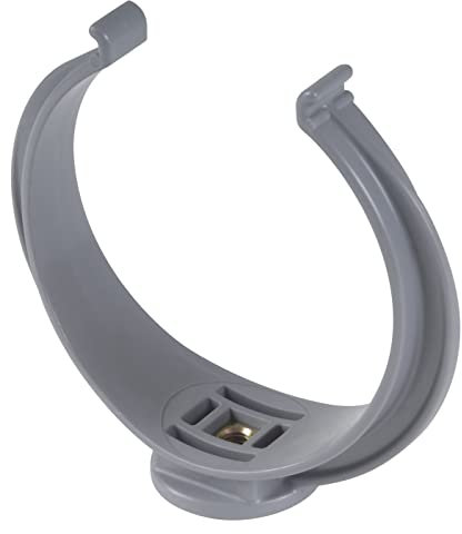 collier lyre - diamètre 100 mm - gris - nicoll co100