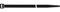 Sapi Kabelbinder SELFIT-Serie (7,5x360mm, Schwarz, 100 Stück) 491117