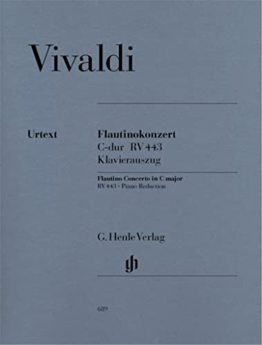 Vivaldi Flautino Concerto (Recorder/flute) C Major Op. 44 No. 11 Rv 443