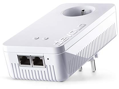 Devolo dLAN Netzwerk-Stecker weiß 1200 Mb/s Avec Prise Gigogne