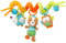 Fehn 071153 Activity-Spirale Sleeping Forest – Stoff-Spirale zum Greifen und Fühlen für Bett, Kinderwagen, Laufgitter anpassbar – Für Babys und Kleinkinder ab 0+ Monaten – Maße: 30cm lang
